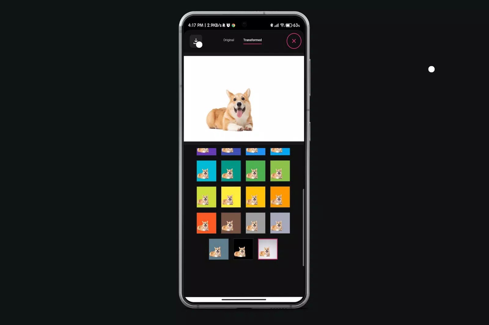 How to get White Background Images for Desktops or Smartphones?